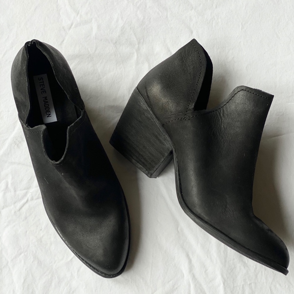 Steve Madden Black Ankle Boots women’s Size 11